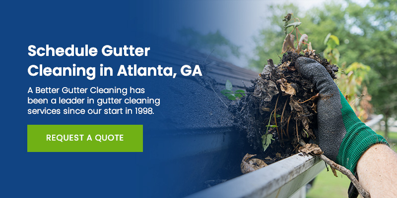 Schedule gutter cleaning in Atlanta, GA